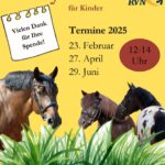 Ponyreiten 1. Halbjahr 2025